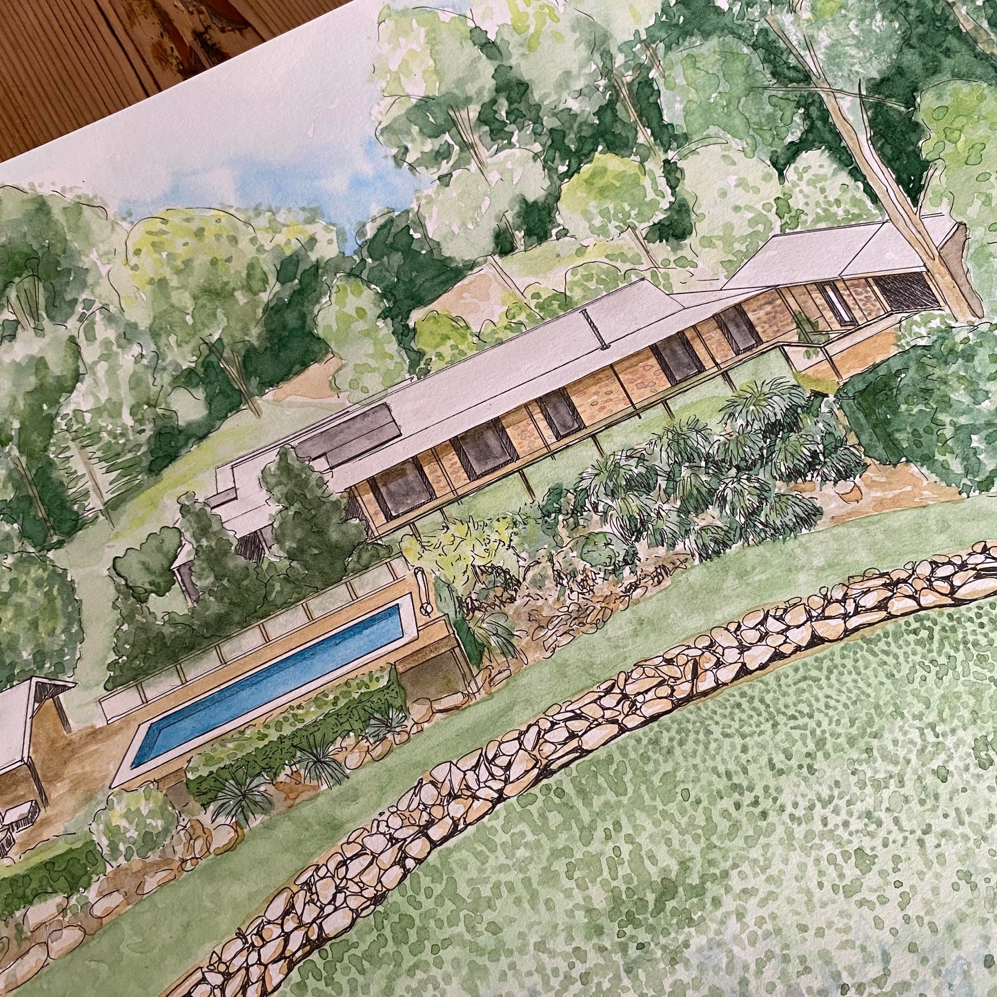 Venue Illustration-Watercolour