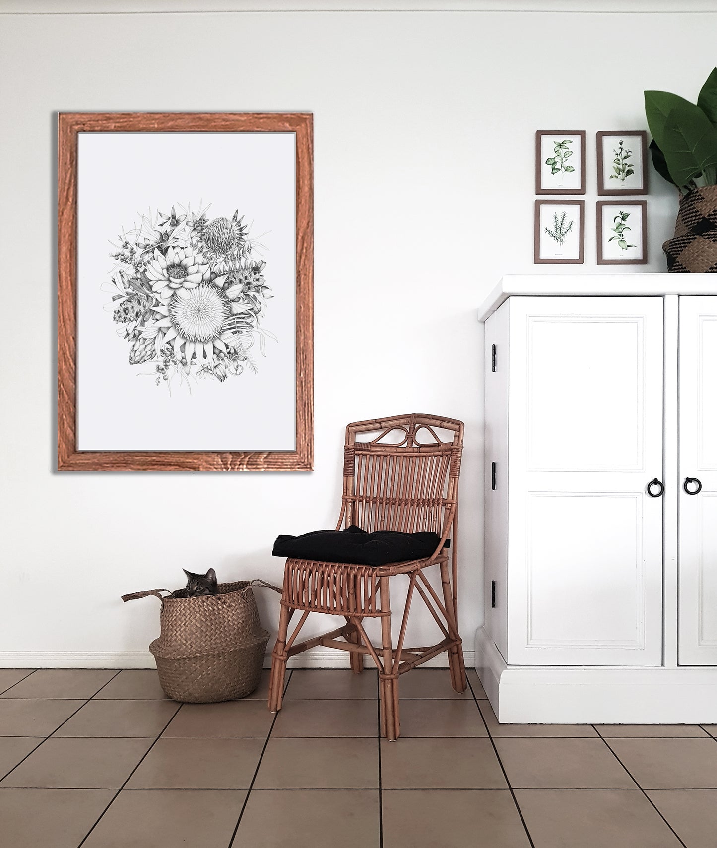 BOTANICAL BUNCH/ Pen Art No1/No2