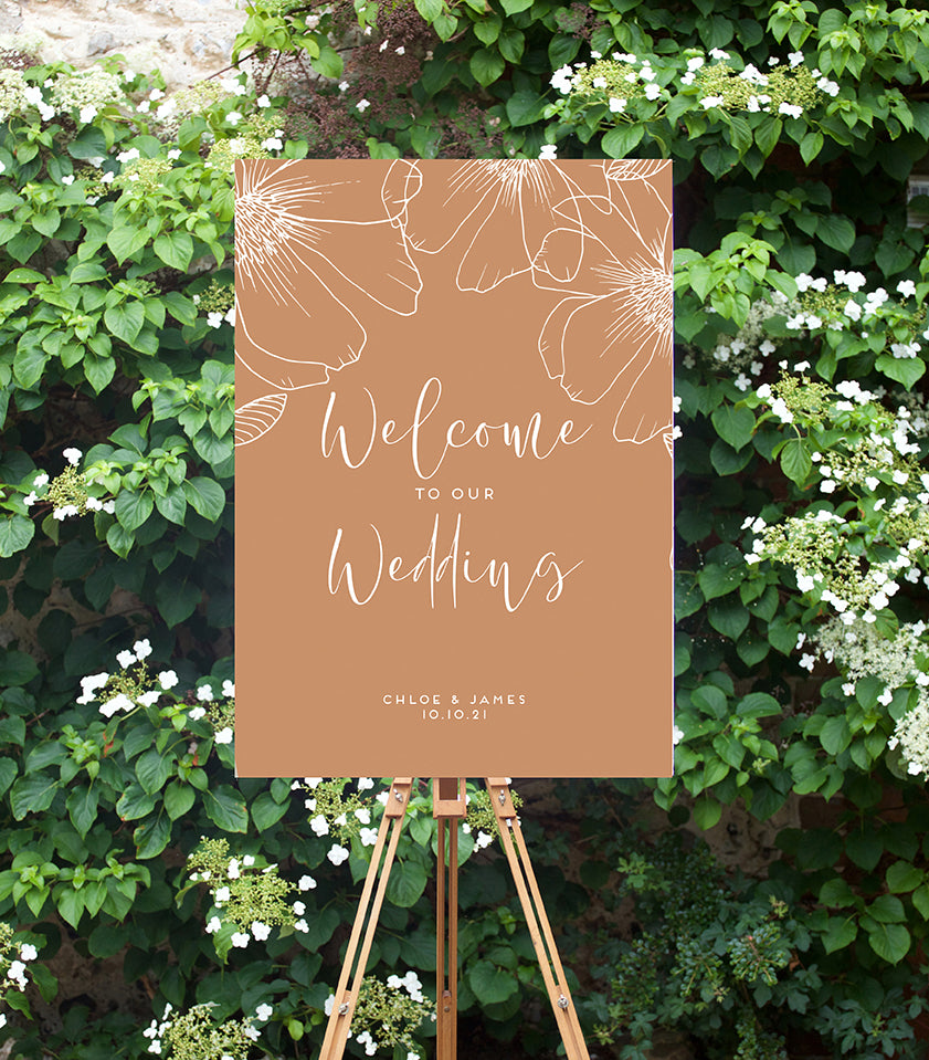 Welcome to our Wedding Signage (DIGITAL)