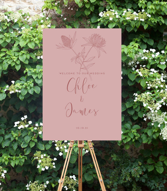 Welcome to our Wedding Signage (DIGITAL)