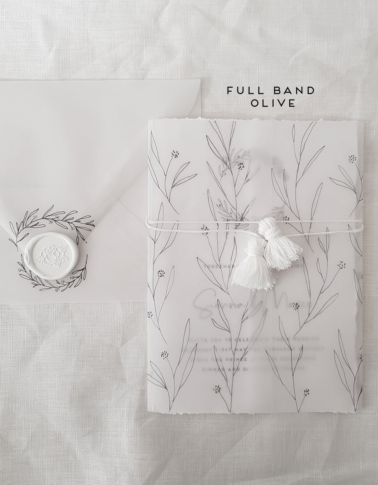 Minimal Luxe Invitation