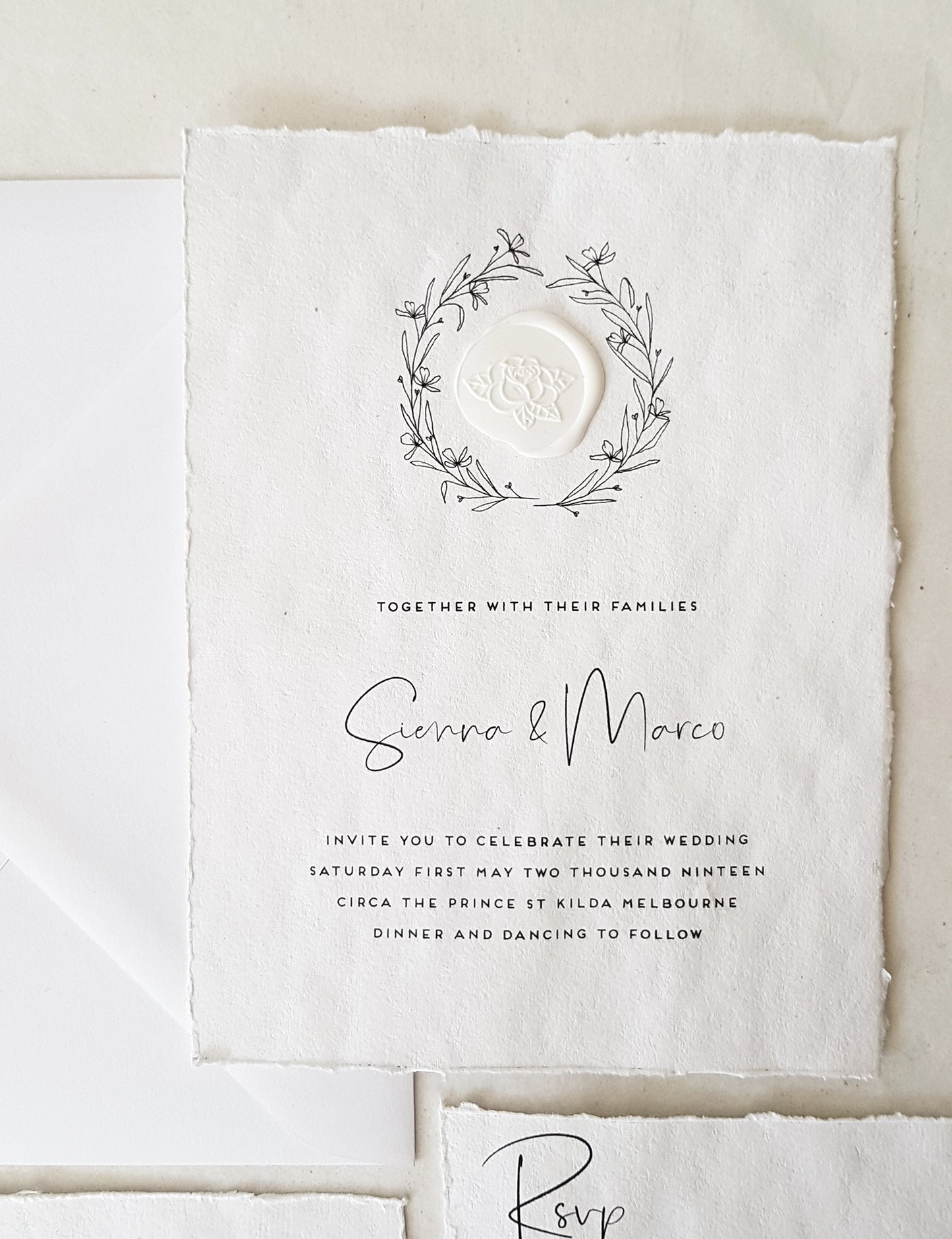 Minimal Luxe Invitation