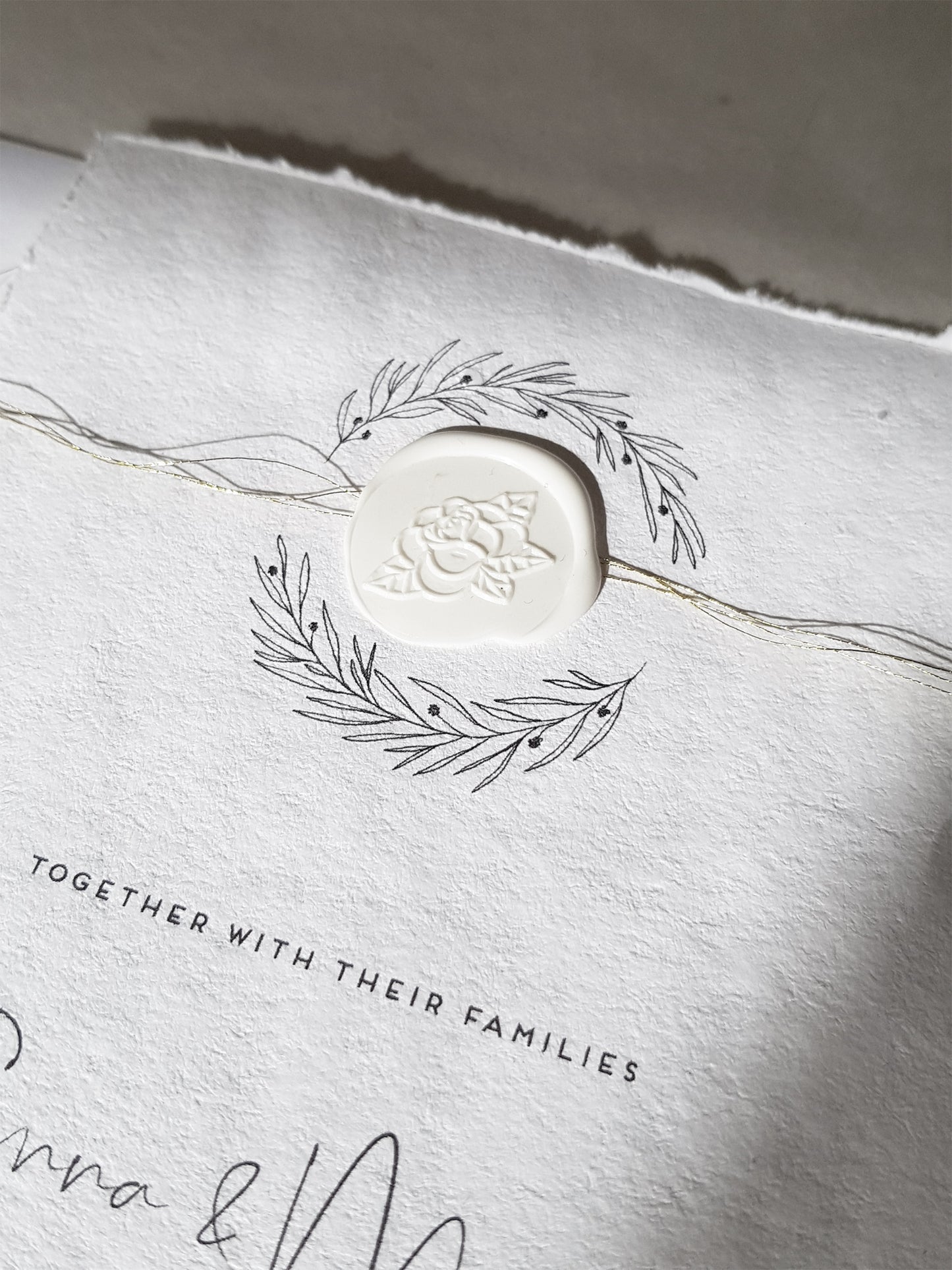Minimal Luxe Invitation