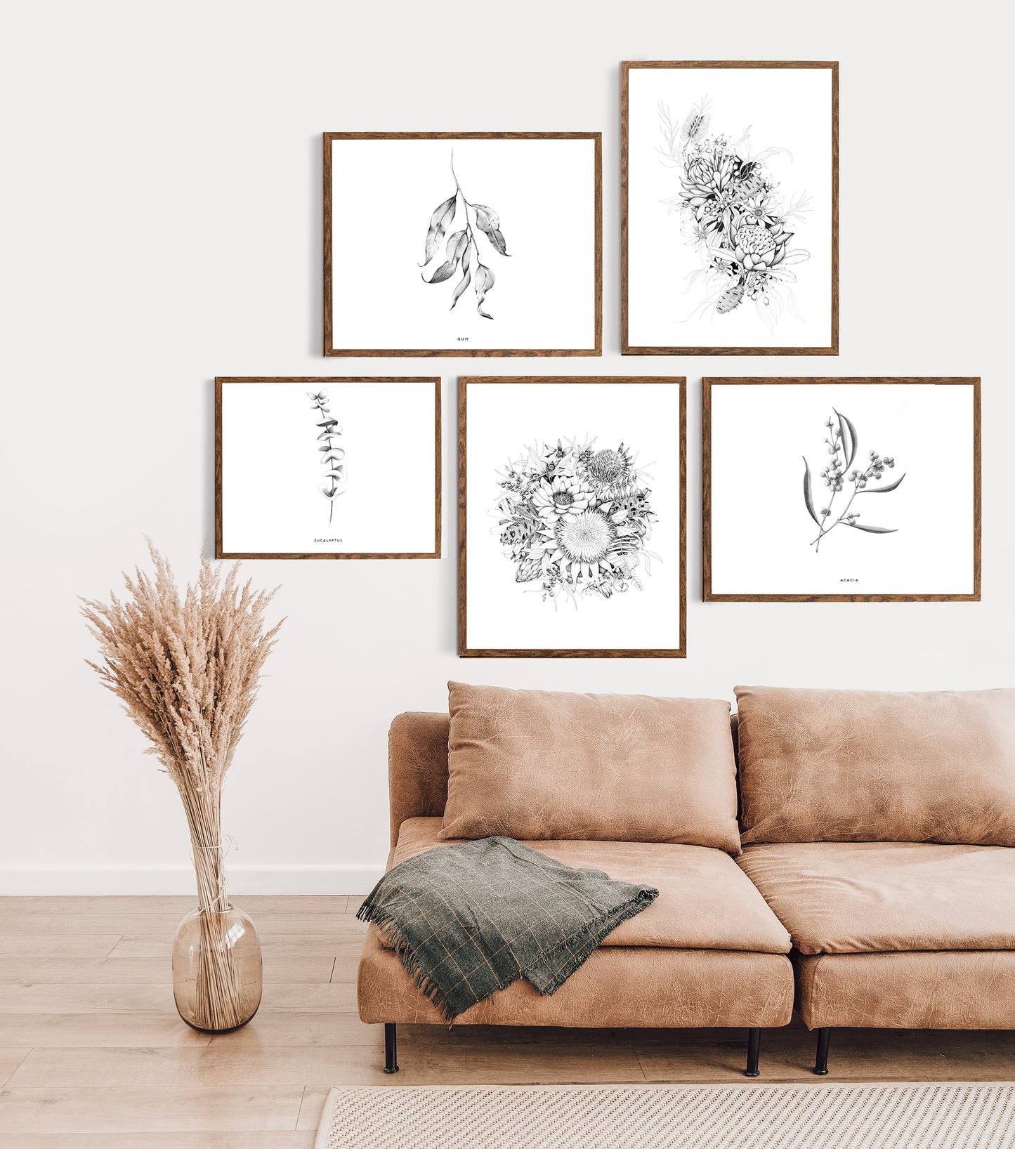 BOTANICAL BUNCH/ Pen Art No1/No2