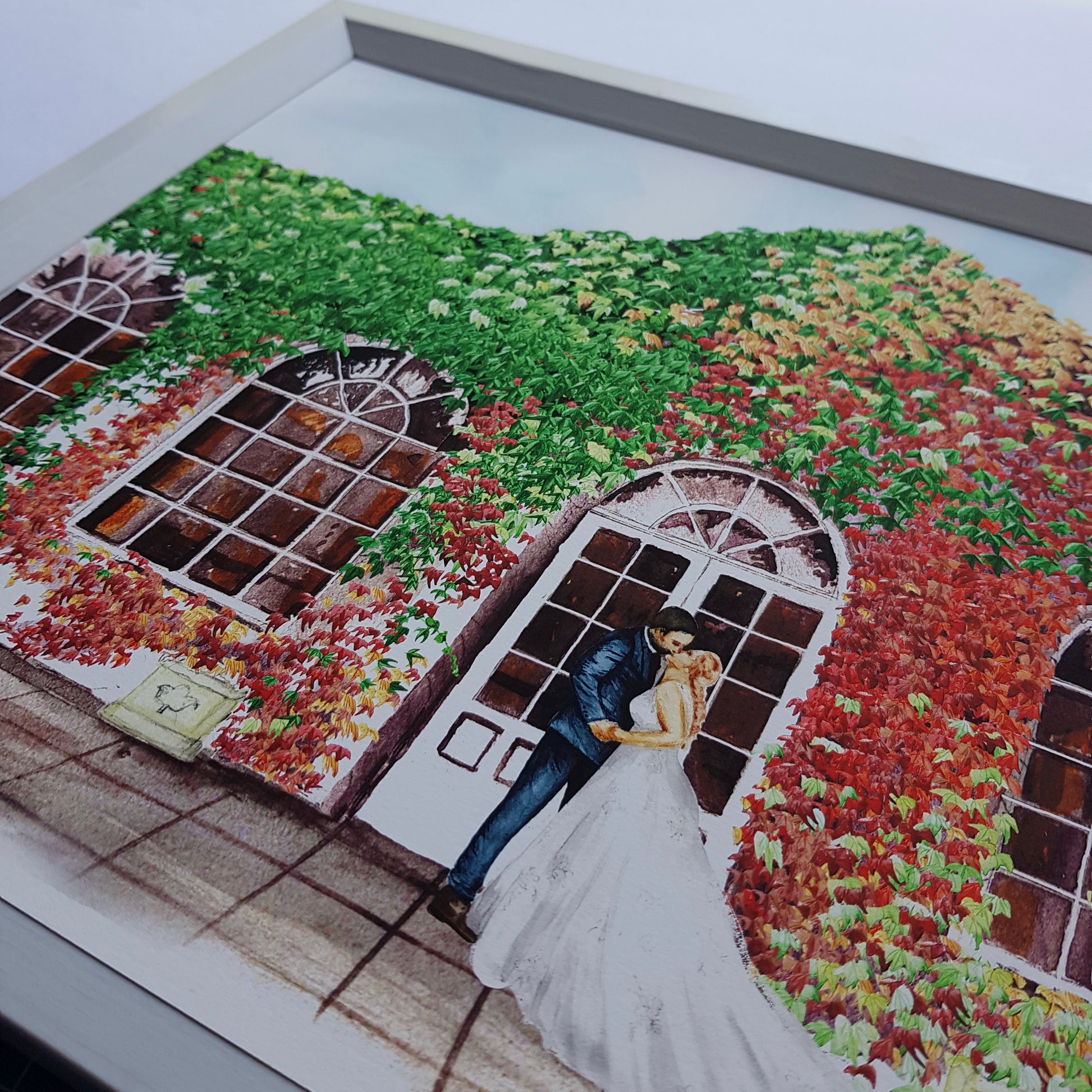 venue watercolour, watercolour art, custom venue art, venue artwork