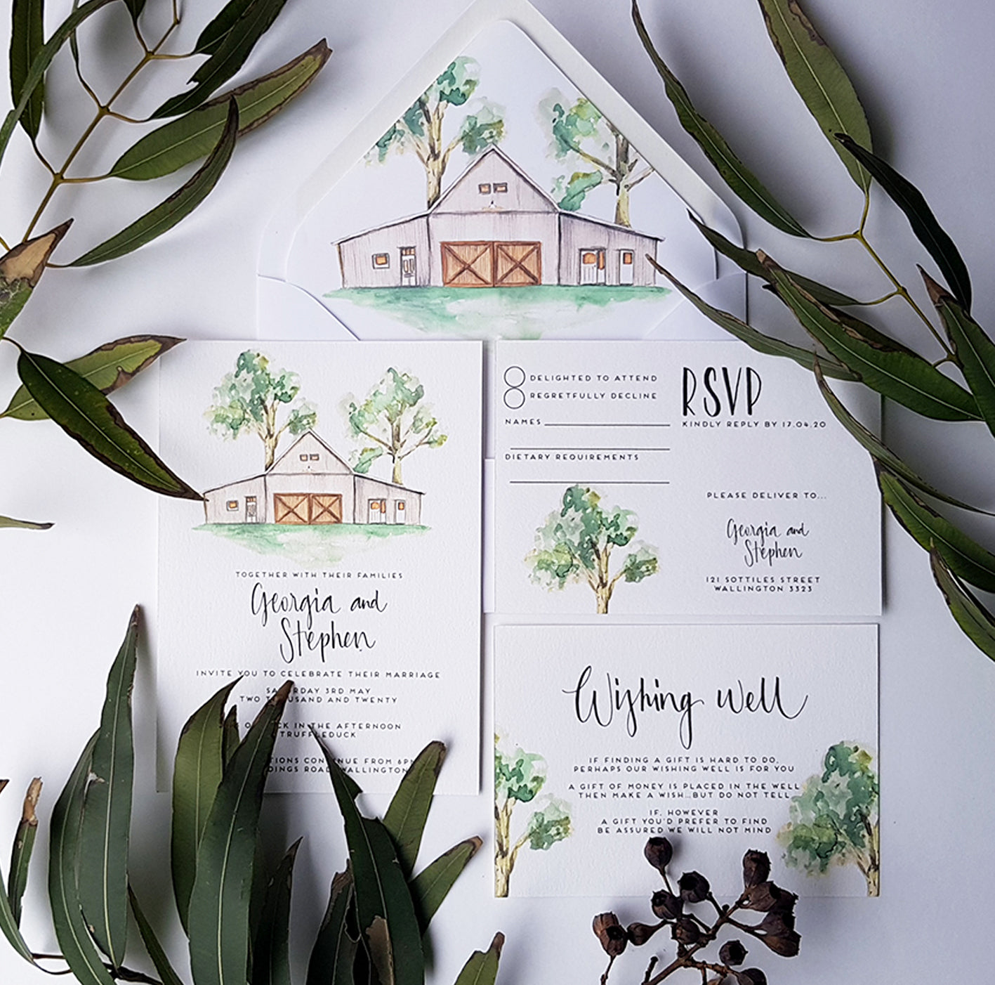 venue watercolour, watercolour art, custom venue art, venue artwork